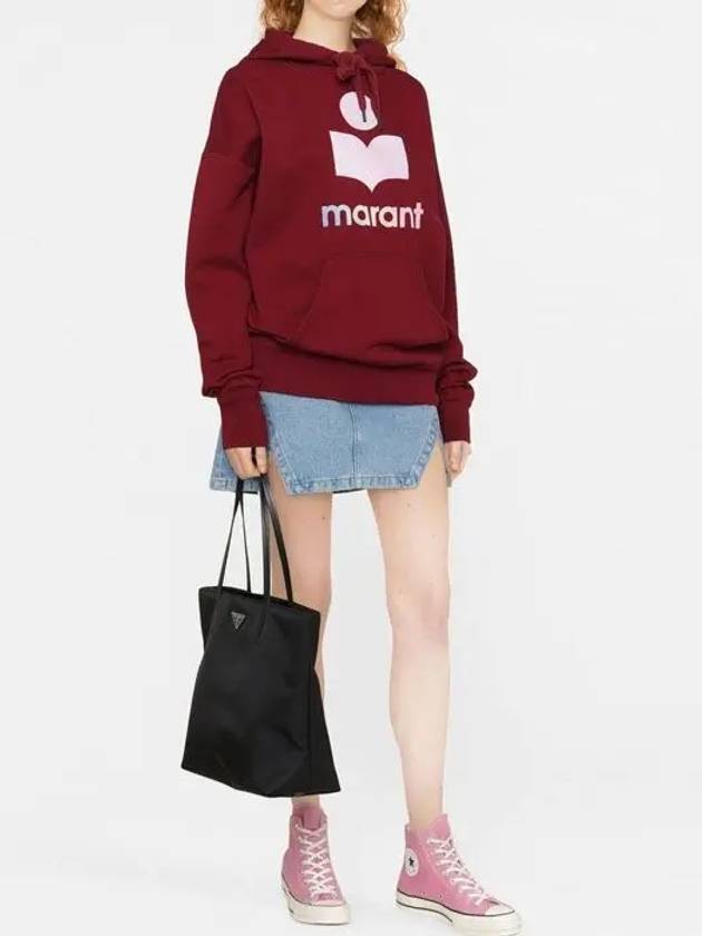 MANSEL Etoile SW0362 Logo Hooded TShirt - ISABEL MARANT - BALAAN 2