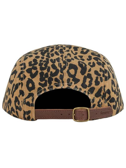 Washed Chino Twill Camp Cap Leopard FW23H61 - SUPREME - BALAAN 2