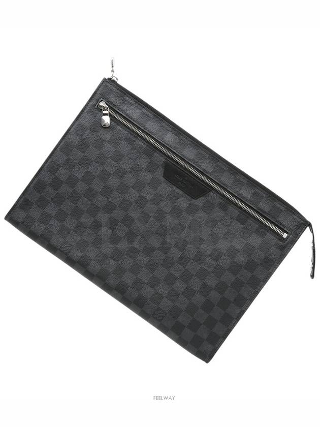 Damier Graphite Pochette 24H Clutch Bag N40481 - LOUIS VUITTON - BALAAN 10