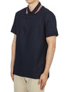 Pierson Polo Shirt Navy - BURBERRY - BALAAN 3