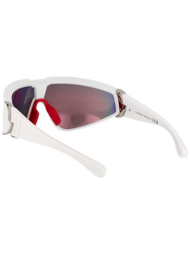 23 fw WRAPID Mask Sunglasses ML0249 21G WHITE B0230376494 - MONCLER - BALAAN 5