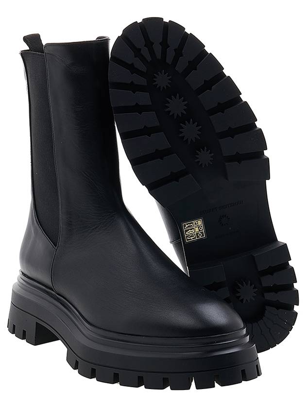 Bedford slick lace up bootie shoes BEDFORD BOOTIE BLACK - STUART WEITZMAN - BALAAN 5