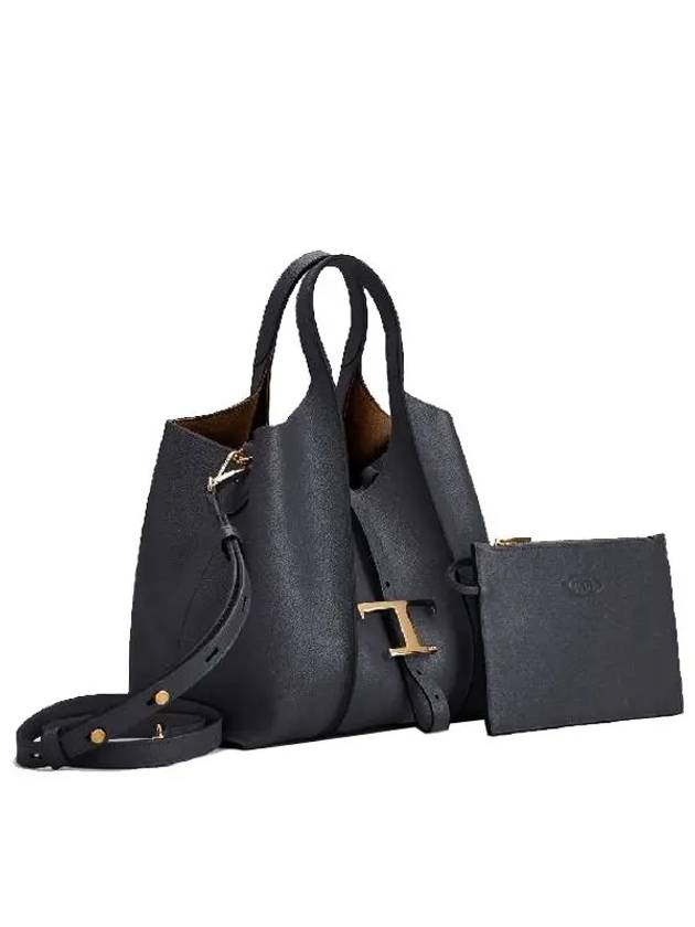 Small Timeless Tote Bag Black - TOD'S - BALAAN 3