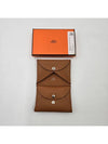 Calvi Duo Card Wallet Brown - HERMES - BALAAN 3