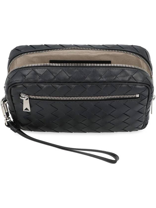 Bottega Veneta Intrecciato Small Pouch With Wristlet - BOTTEGA VENETA - BALAAN 5