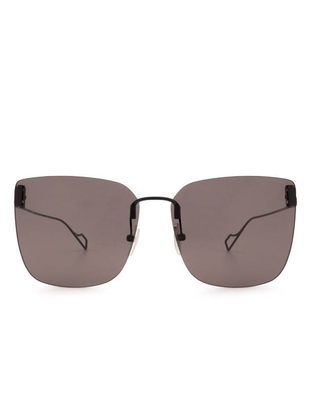 Eyewear  BB Square Frame Metal Sunglasses Black - BALENCIAGA - BALAAN 1