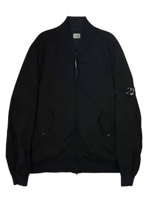 Nycra R Bomber Jacket Black - CP COMPANY - BALAAN 2