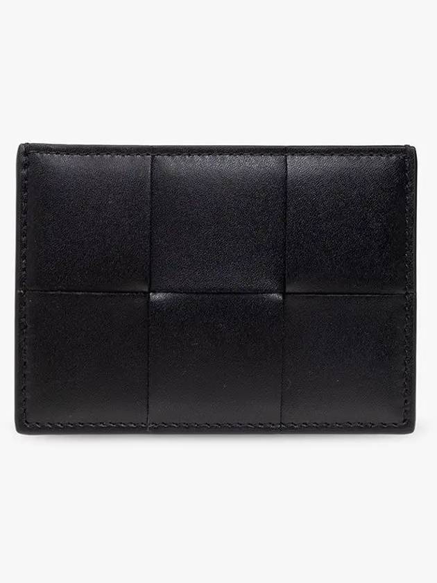 Intrecciato Cassette Card Wallet Black - BOTTEGA VENETA - BALAAN 2