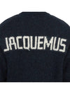 La Maille Pavane Knit Top Dark Navy - JACQUEMUS - BALAAN 9