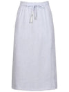 Slit Tape Jersey Skirt MW4MS412 - P_LABEL - BALAAN 1
