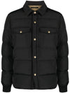 Men's Shirt Padded Jacket Black - TOM FORD - BALAAN.
