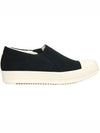 12th Anniversary Women's Boat SlipOn Black DS18S3804 CVP 91 - RICK OWENS - BALAAN 2