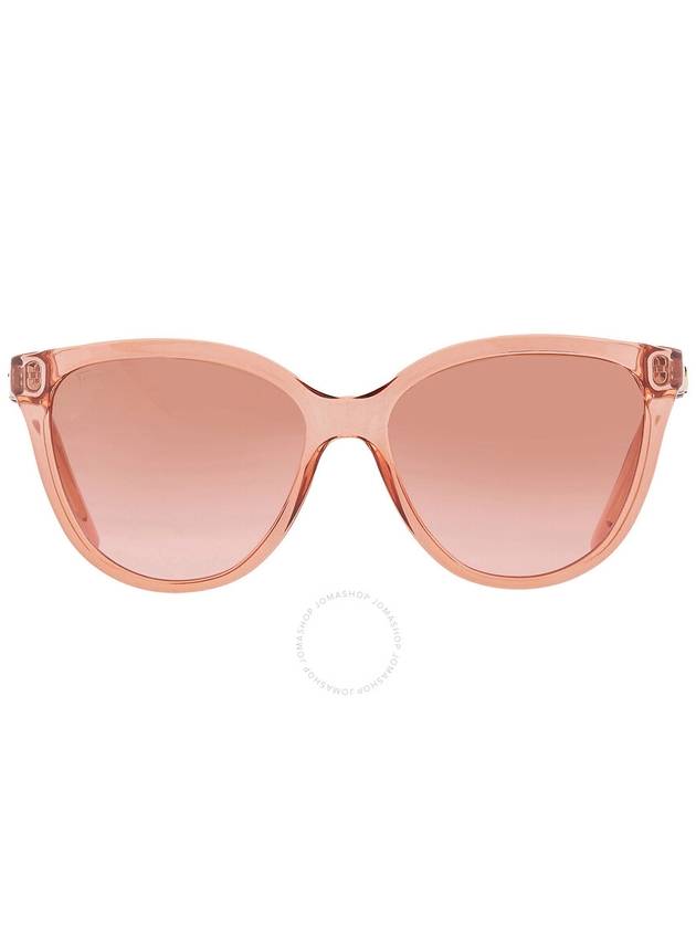 Salvatore Ferragamo Pink Gradient Cat Eye Ladies Sunglasses SF1056S 838 57 - SALVATORE FERRAGAMO - BALAAN 1