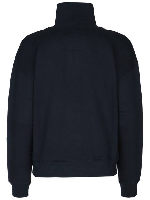 High Neck Flash Sweatshirt Deep Navy - MAISON KITSUNE - BALAAN 3