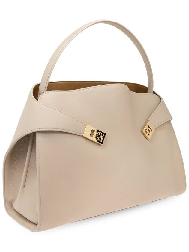 FERRAGAMO Handbag Hug Medium, Women's, Grey - SALVATORE FERRAGAMO - BALAAN 4