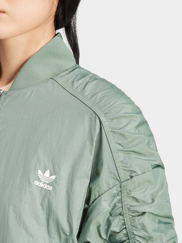 Originals Light Weight Bomber Jacket Green - ADIDAS - BALAAN 4