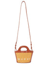 Rattan Micro Tropicalia Cross Bag Orange - MARNI - BALAAN 7