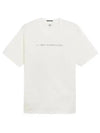 Mercerized Jersey Graphic Face Short Sleeve T-Shirt White - CP COMPANY - BALAAN 2