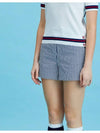 Striped Cotton Shorts OF5713LANAVY - ONOFF - BALAAN 4