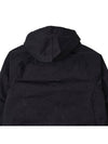 Garment Dye Zip-Up Hooded Jacket Black - TEN C - BALAAN 10