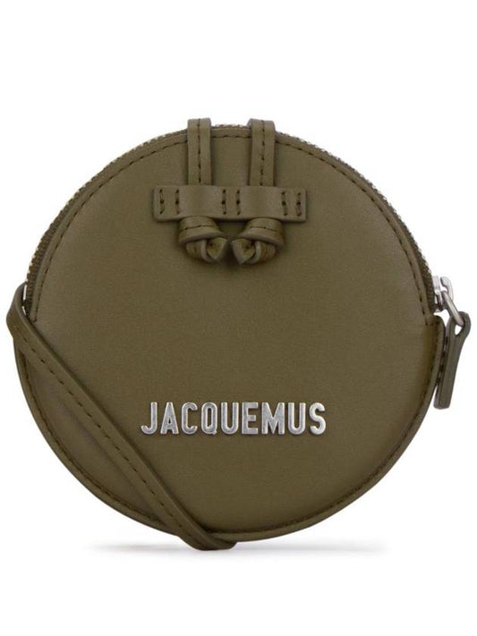 Le Pitchou Circle Neck Coin Purse Dark Green - JACQUEMUS - BALAAN 1