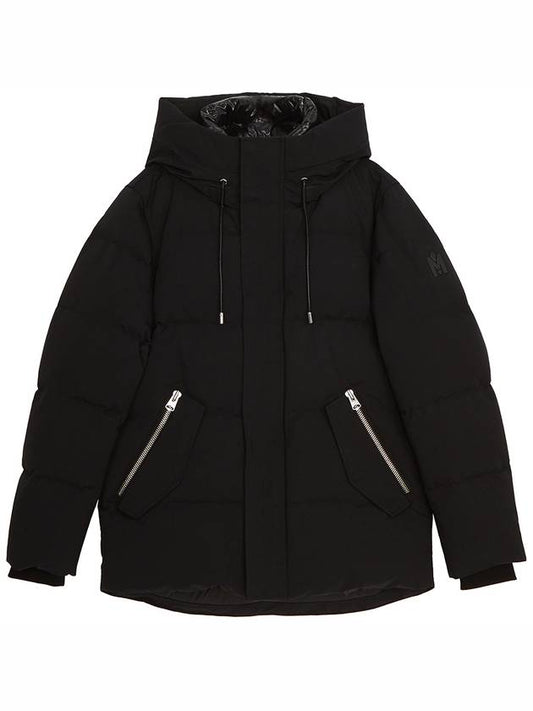 GRAYDON BLACK Men s Hooded Padded Jacket Classic Fit - MACKAGE - BALAAN 1