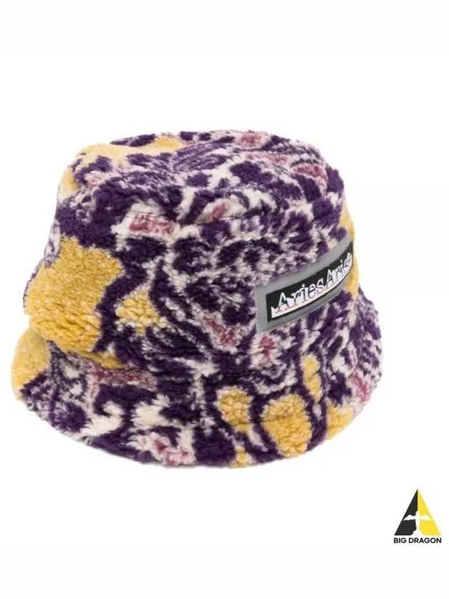 Aries flare fleece bucket hat multi FTAR90012 - ARIES - BALAAN 1