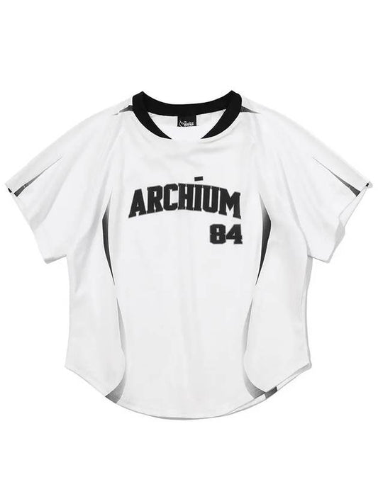 Archium Crop Jersey White - CRUMP - BALAAN 1