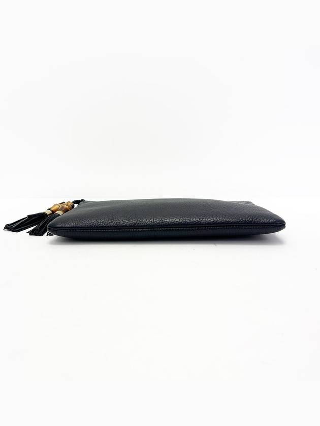 Bamboo black clutch bag 4TGUB48722 - GUCCI - BALAAN 6