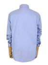 De Coeur Embroidery Cotton Long Sleeve Shirt Blue - AMI - BALAAN 4