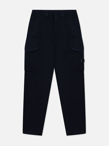 Lens Cargo Straight Pants Navy - CP COMPANY - BALAAN 1