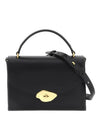 Lana Top Handle Shoulder Bag Black - MULBERRY - BALAAN 1