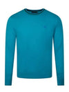 Crew Neck Merino Wool Sweater Blue - G/FORE - BALAAN 2