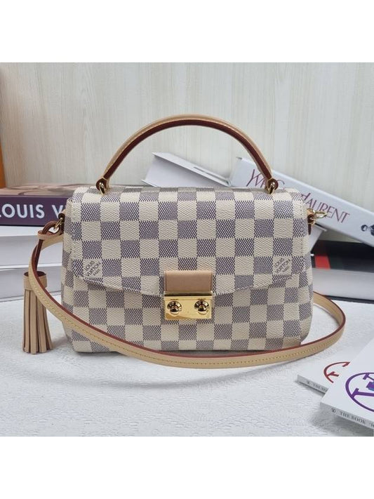 Croisette Shoulder Bag Damier Azur - LOUIS VUITTON - BALAAN.