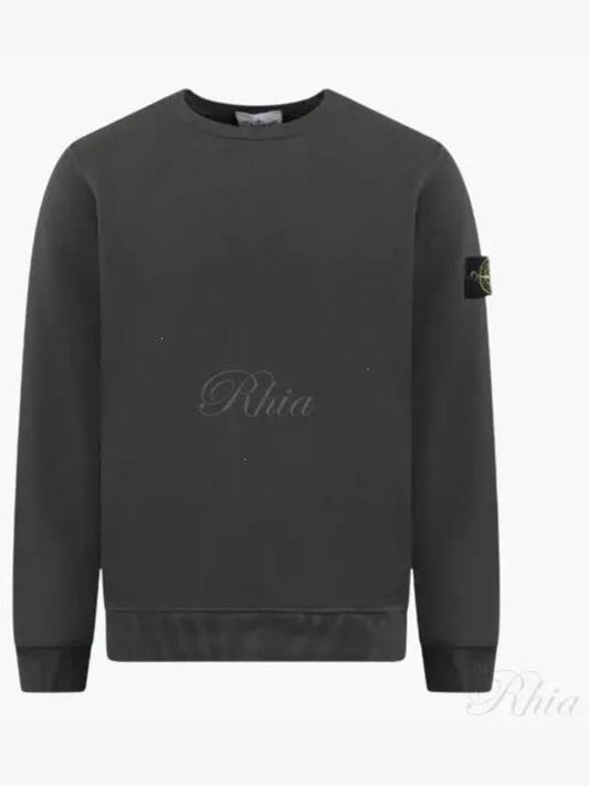 Compass Patch Cotton Sweatshirt Lead Grey - STONE ISLAND - BALAAN 2