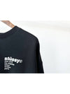 Strawberry Oversized Sweatshirt Black - STUSSY - BALAAN 10