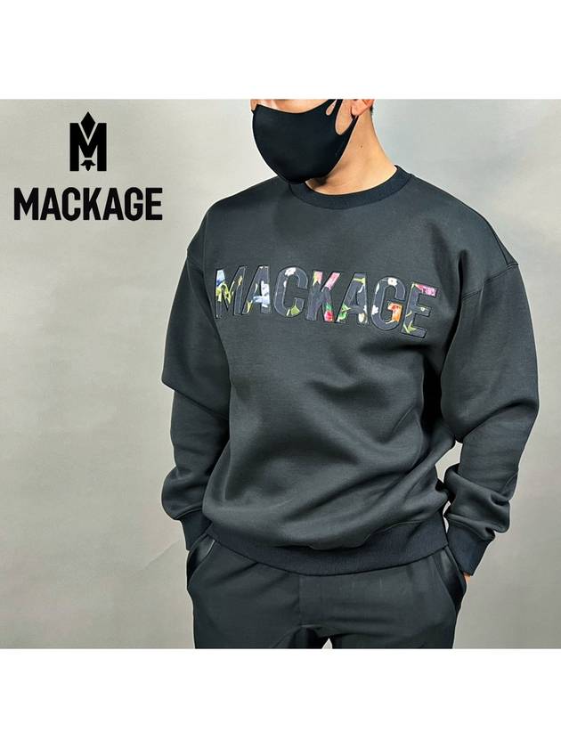 Double Face Jersey Wordmark Sweatshirt Black - MACKAGE - BALAAN 2