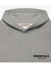 Men's Core Collection Back Logo Hoodie Grey - FEAR OF GOD ESSENTIALS - BALAAN 5