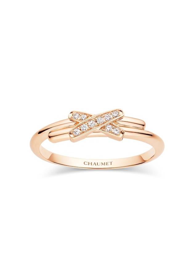 jude lien ring rose gold diamond - CHAUMET - BALAAN 3