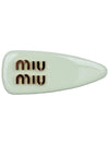 24SS Patent Leather Hair Clip 5IF092 069 F0934 - MIU MIU - BALAAN 2