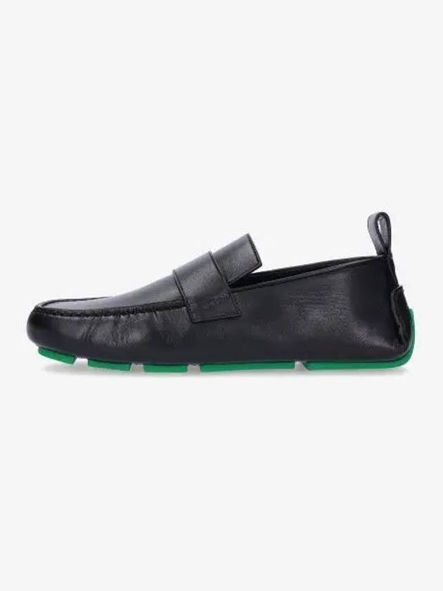 Leather Loafers Black - BOTTEGA VENETA - BALAAN 2