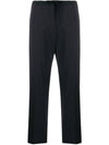 drawstring cropped pants - JIL SANDER - BALAAN 1