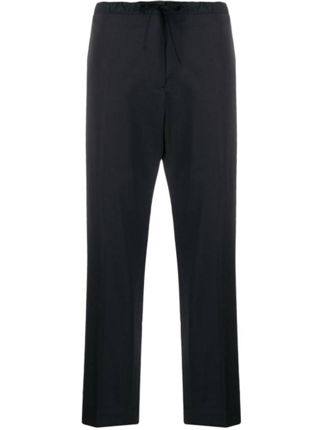 drawstring cropped pants - JIL SANDER - BALAAN 1