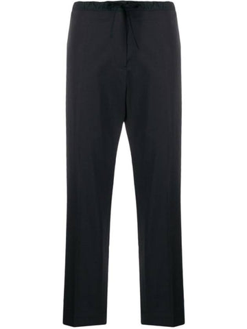 drawstring cropped pants - JIL SANDER - BALAAN 1