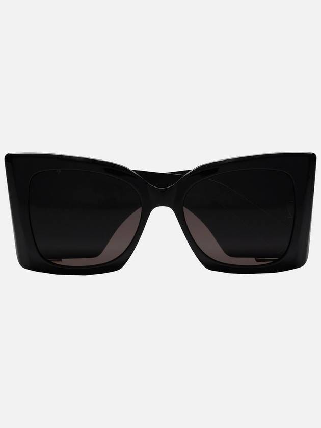 Eyewear Oversize Frame Sunglasses Black - SAINT LAURENT - BALAAN 2