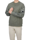 Quilted panel crew neck sweatshirt 17CMSS003A005835M - CP COMPANY - BALAAN 5