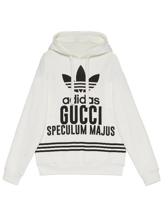 Adidas cotton hooded sweatshirt white - GUCCI - BALAAN 2