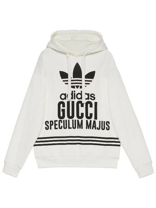 Adidas cotton hooded sweatshirt white - GUCCI - BALAAN 2