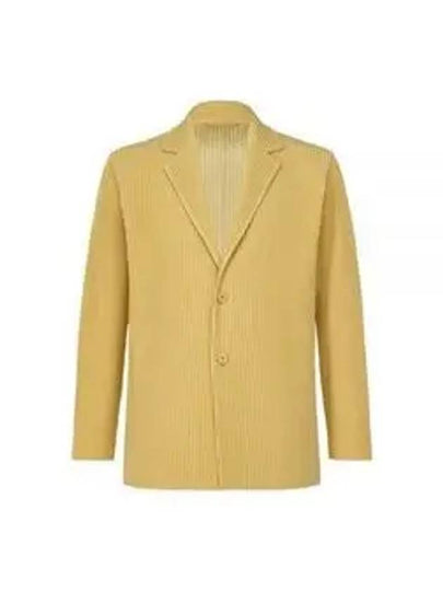 Tailored Pleated 1 Suit Yellow - ISSEY MIYAKE - BALAAN 2