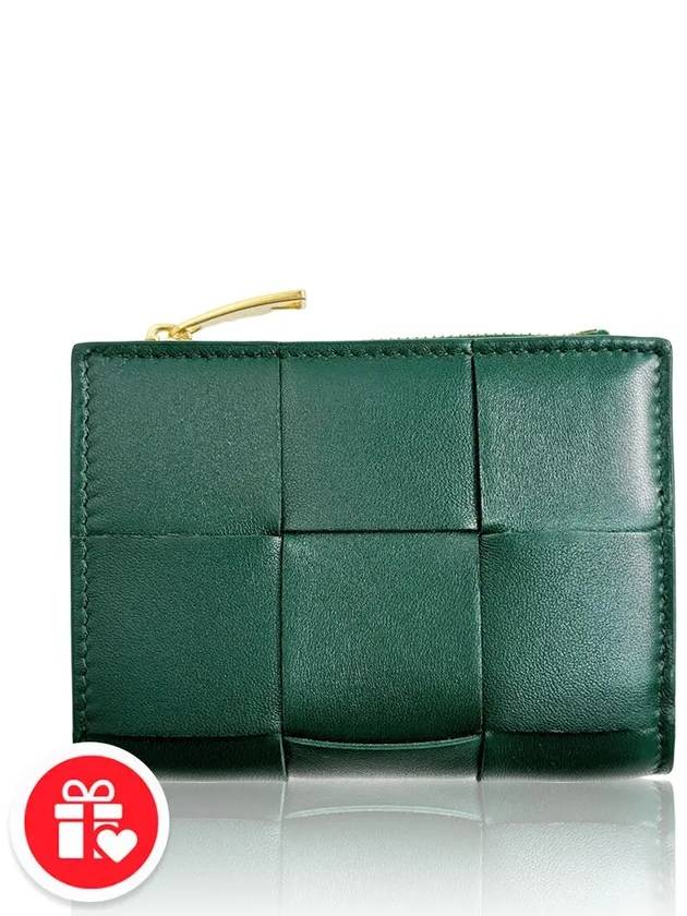 Wallet 742698VCQC43049 EMERALD GREEN GOLD - BOTTEGA VENETA - BALAAN 8